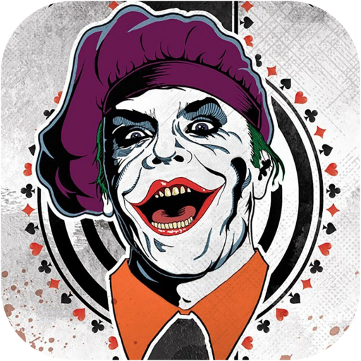 تابلو نقاشی صورت جوکر – فروشگاه اینترنتی تی‌وی‌‌فن