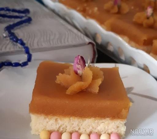 طرز تهیه کیک حلوا خانگی و مجلسی برای پذیرایی در مراسم ها