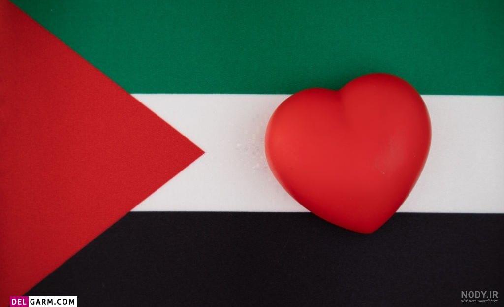 عکس با کیفیت از پرچم فلسطین - عکس نودی