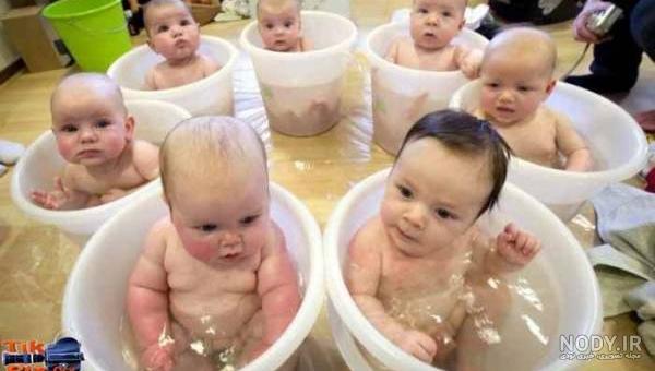 عکس های بامزه از لبخند نی نی های ناز