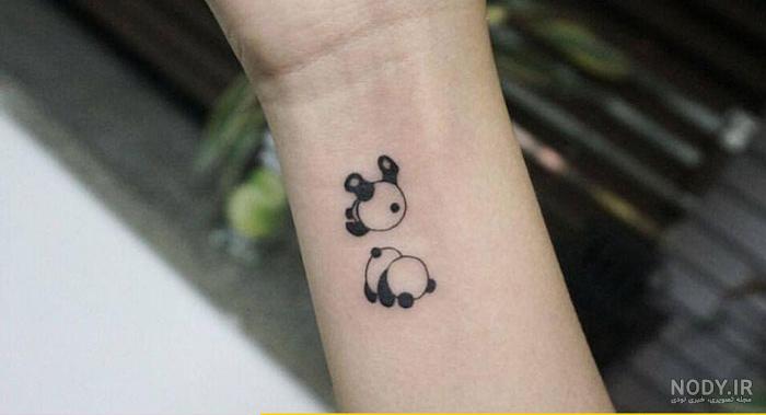 عکس تاتو روی دست دخترانه