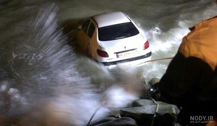 عکس دریا در شب شمال عکس دریا در شب شمال