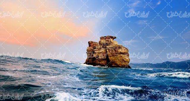 عکس دریا صخره - عکس نودی عکس دریا صخره - عکس نودی