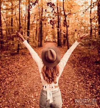 عکس نوشته پاییزی برای پروفایل دخترونه - عکس پروفایل