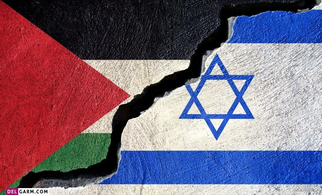 عکس نوشته پرچم فلسطین عکس نوشته پرچم فلسطین