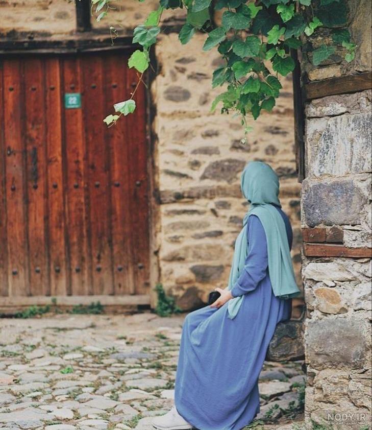 عکس پروفایل دختر با حجاب با چادر