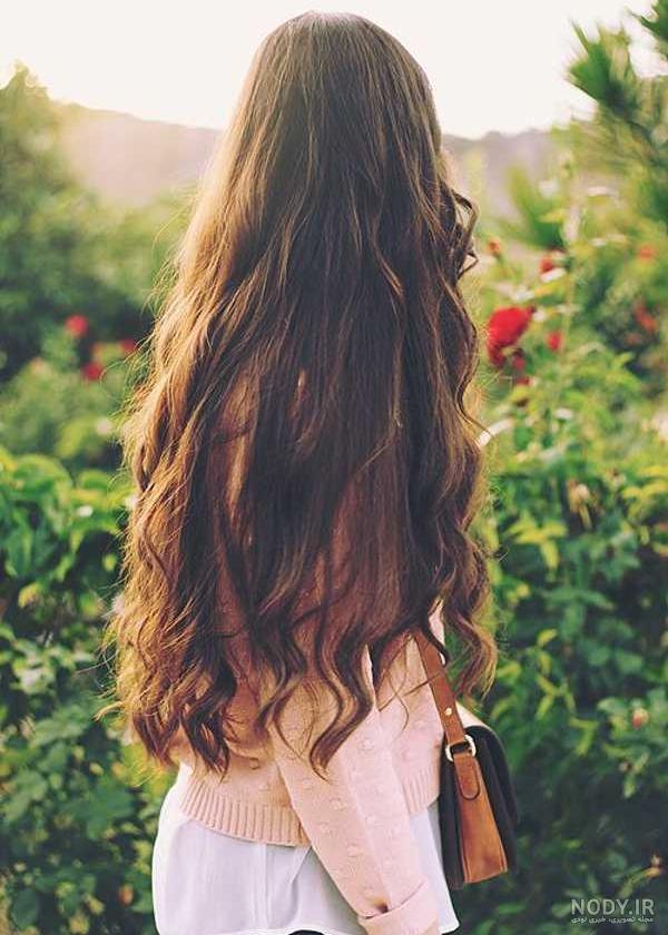 عکس پروفایل دخترونه از پشت سر با موهای بلند