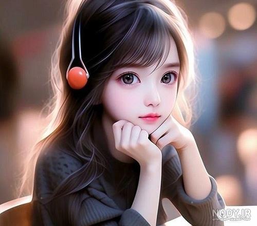 عکس های پروفایل های زیبا و دلنشین دختر ها با گل - شرمیلا