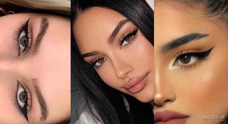 عکس چشم ابرو طبیعی عکس چشم ابرو طبیعی
