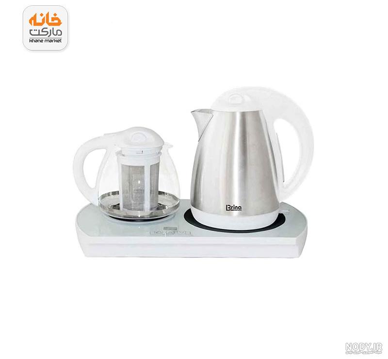 چای ساز سماوری دلمونتی مدل DL445 | فروشگاه میهن هاوس رنگ سفید گارانتی  گارانتی 18 ماهه‌ی دلمونتی