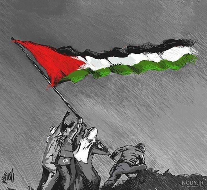 ۲۰ عکس پرچم فلسطین با کیفیت بالا و بسیار جذاب