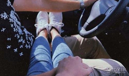  عکس عاشقانه تو ماشین