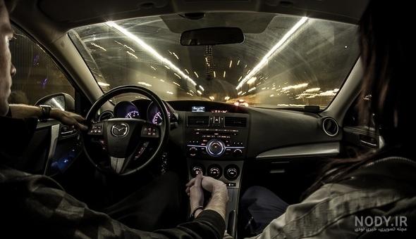  عکس عاشقانه تو ماشین