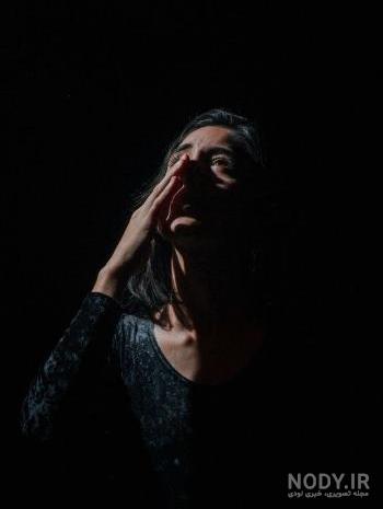 عکس خفن عکس دختر غمگین در شب