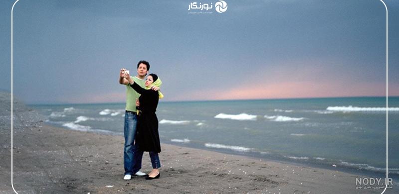 عکس خفن عکس زن در ساحل با مایو