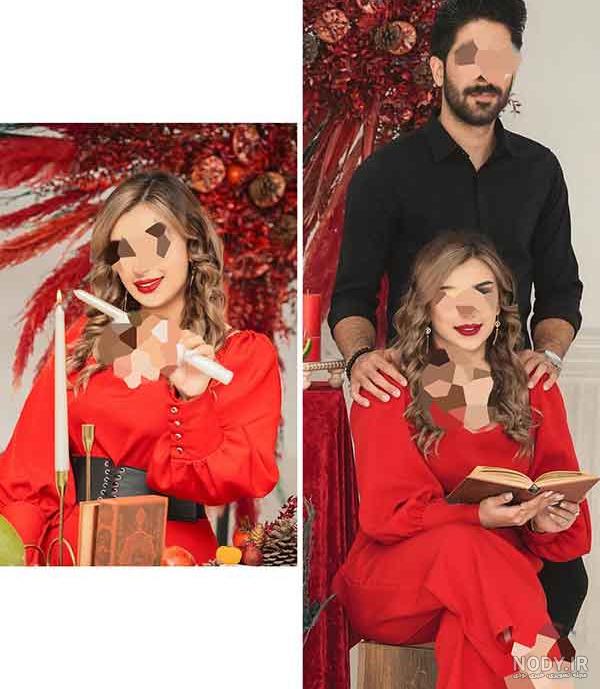 بیش از ۱۰۰ عکس یلدایی دخترانه و دونفره 🍉🍉 • آموزش عکاسی یادتوت