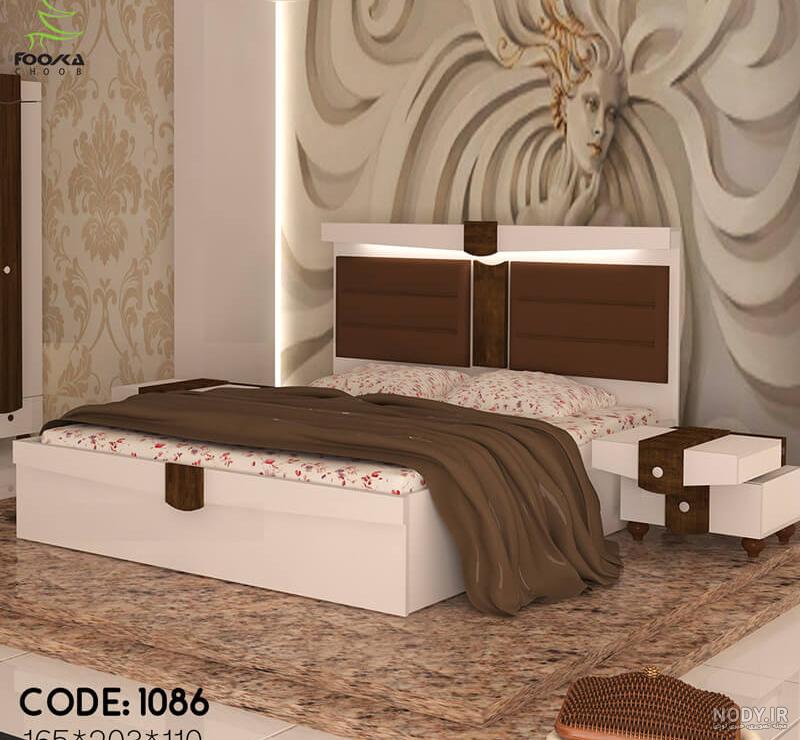 خرید سرویس خواب دو نفره چوبی اسپرت مدل ملینا قیمت امروز - باروس
