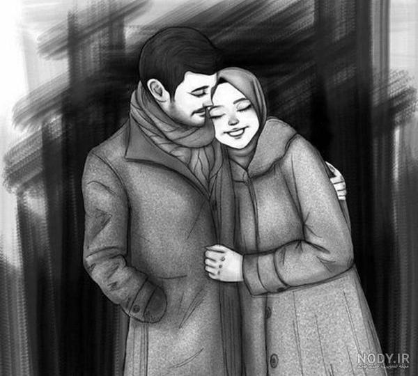 دانلود عکس عاشقانه و دو نفره سیاه و سفید دانلود عکس عاشقانه و دو نفره سیاه و سفید