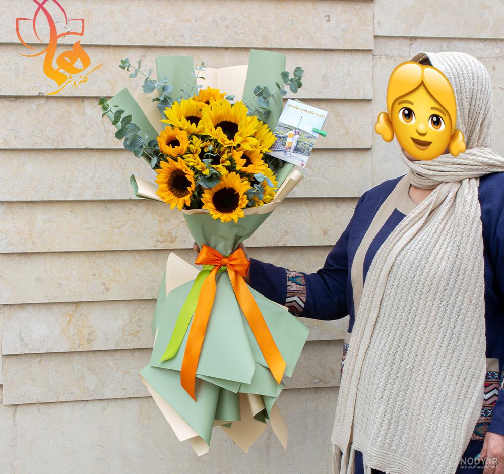دسته گل آفتابگردان مدل m 7375