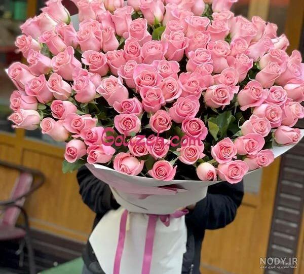 دسته گل رز گلبهی | باکس گل و سبد گل شادی گل دسته گل رز گلبهی | باکس گل و سبد گل شادی گل