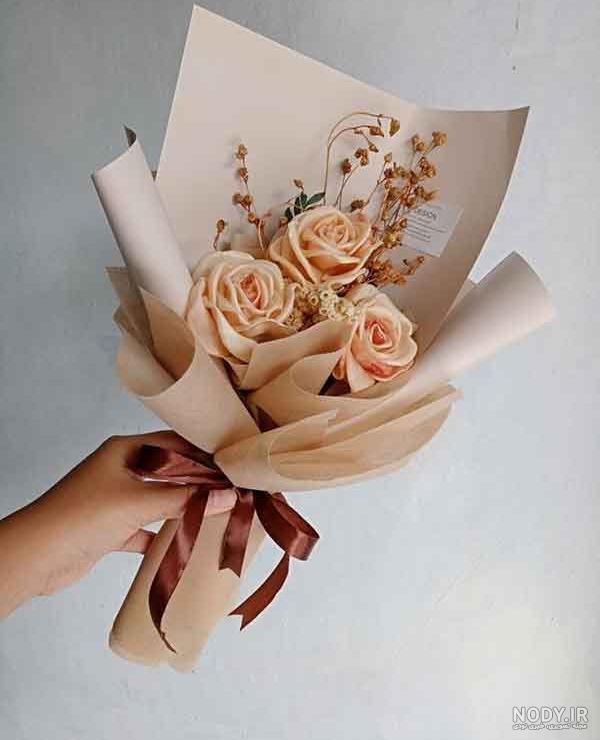 دسته گل عروس رز - آلبوم عکس عروسی
