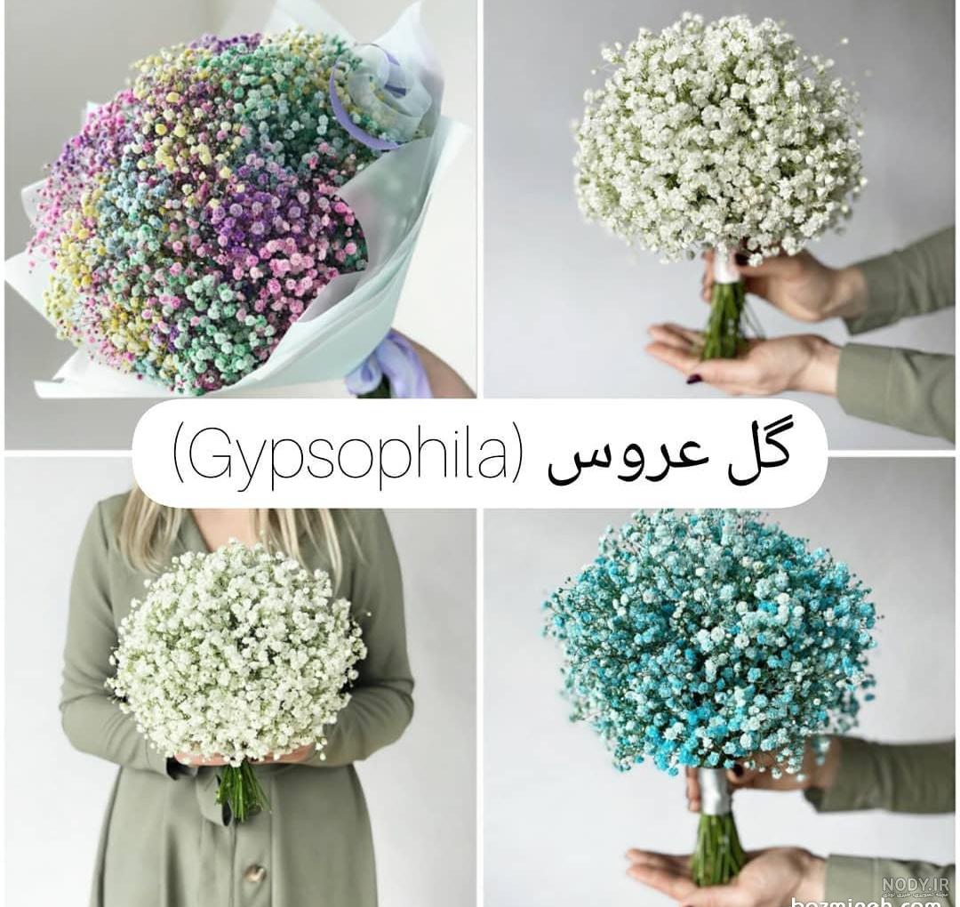 دسته گل عروس | 100 عکس دسته گل جدید و اروپایی عروس - دلبرانه