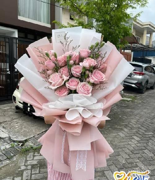 عکس از دسته گل مریم