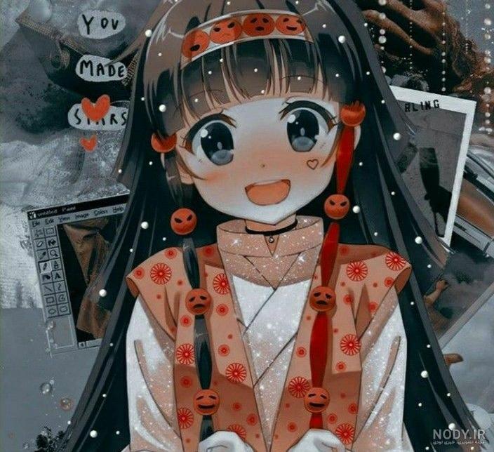 عکس انیمه بنفش عکس انیمه بنفش