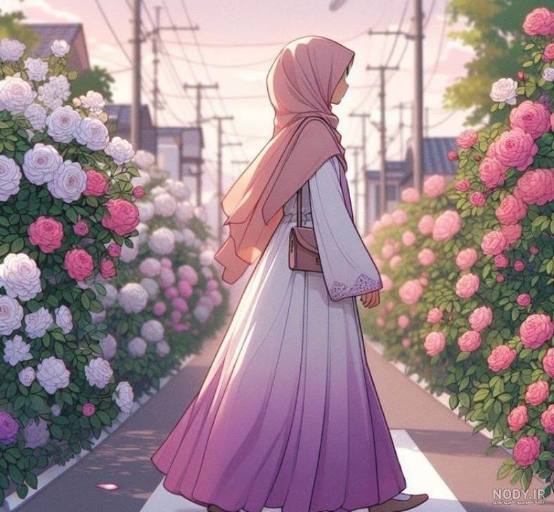 عکس دختر حجابی فانتزی عکس دختر حجابی فانتزی