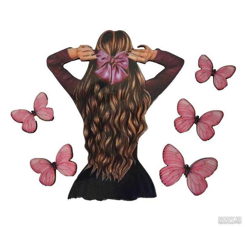 عکس دخترانه برای روی کیک