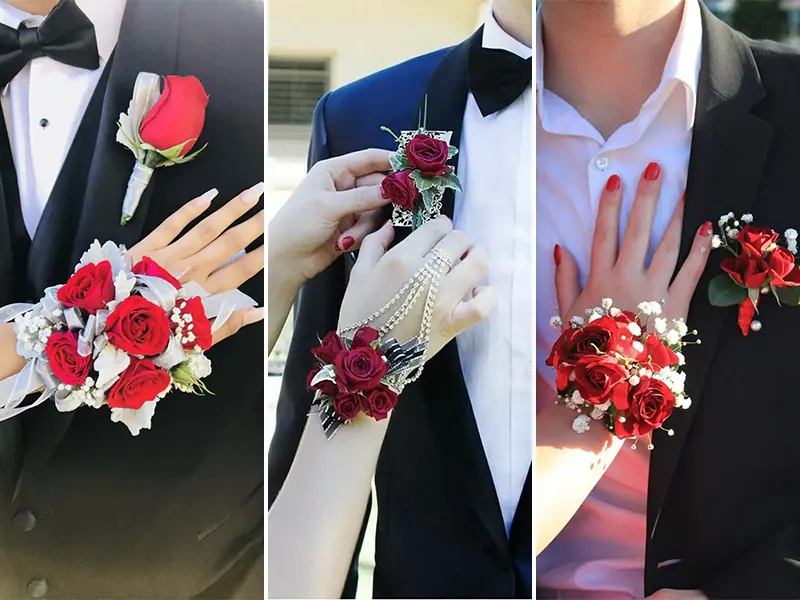 عکس دسته گل حلقه ای عروس