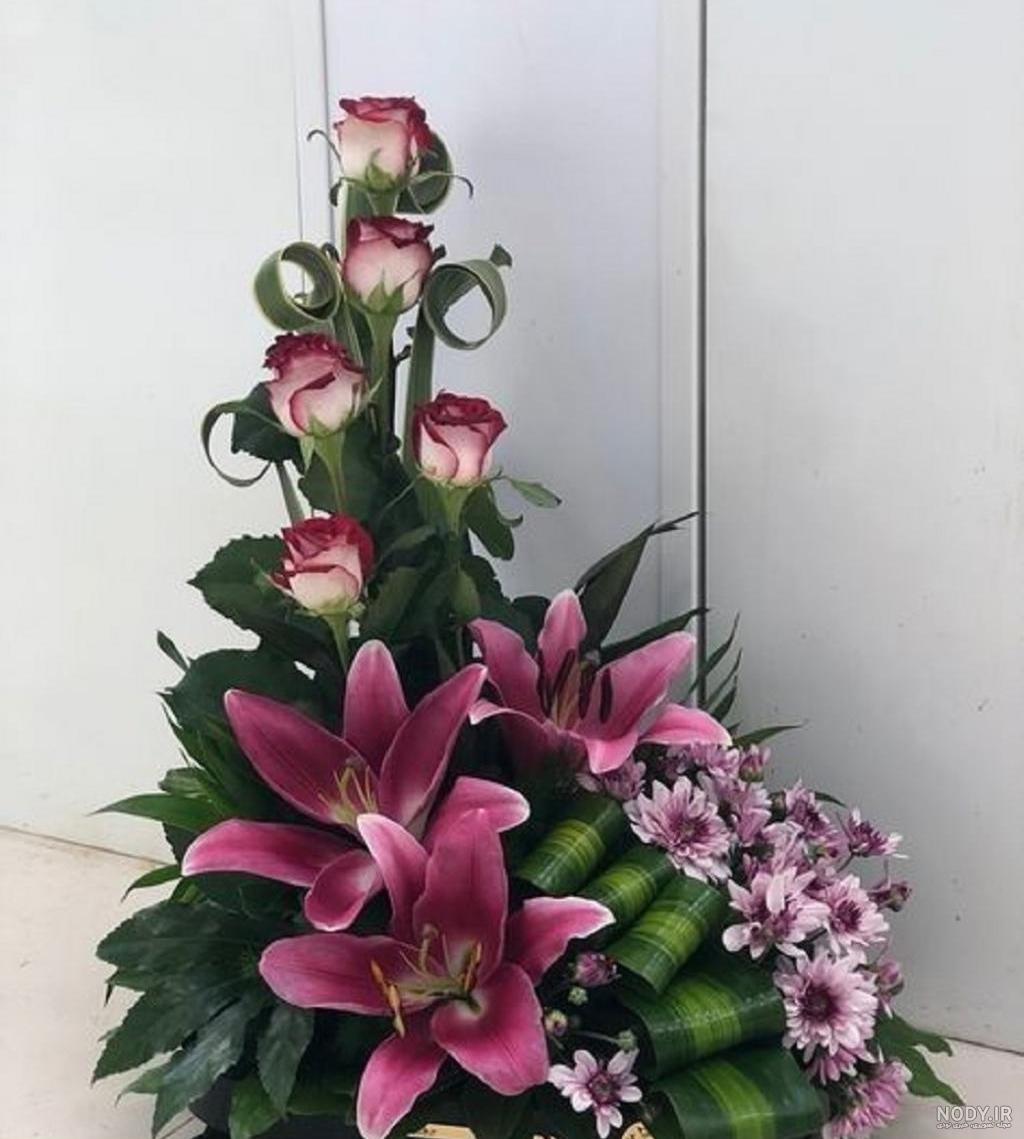 عکس دسته گل خواستگاری با شیرینی - عکس نودی