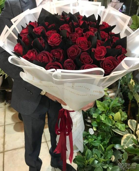 عکس دسته گل رز برای ولنتاین