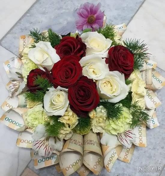 عکس دسته گل عروس با پول - عکس نودی عکس دسته گل عروس با پول - عکس نودی