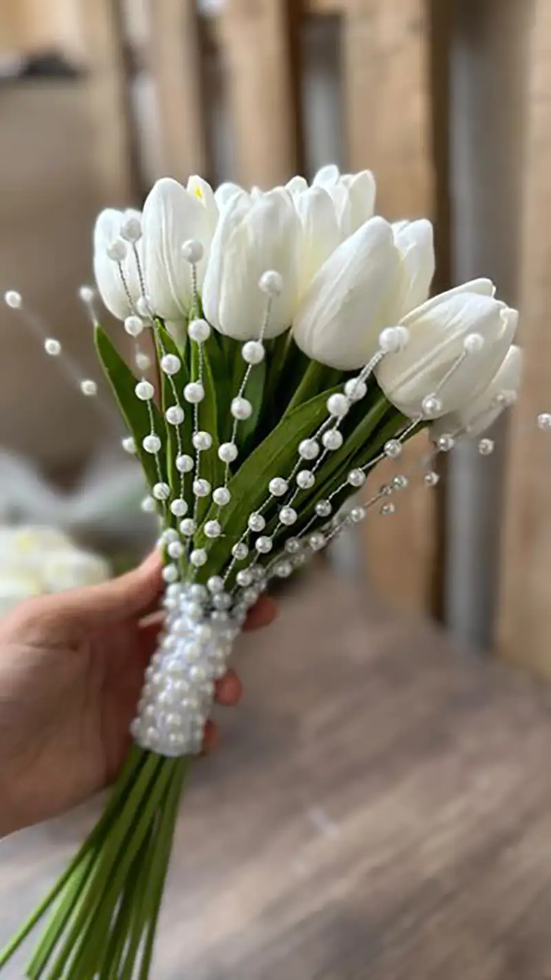 عکس دسته گل عروس | گل آف