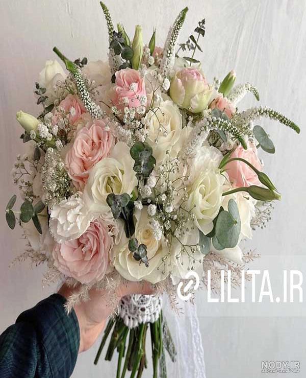 عکس دسته گل گل عروس