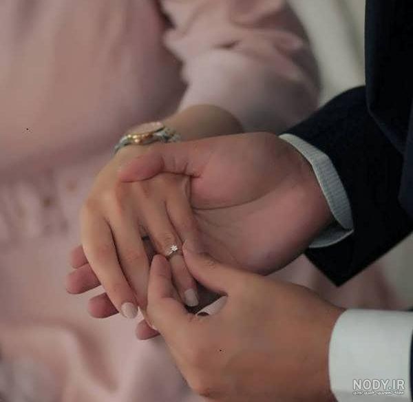 عکس دونفره با حلقه ازدواج عکس دونفره با حلقه ازدواج