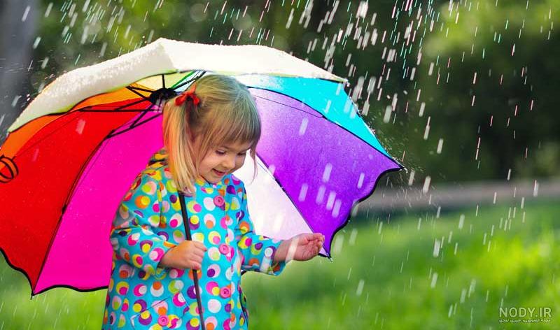 عکس دونفره زیر چتر - عکس نودی