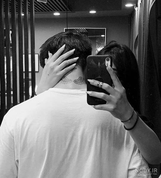 عکس دونفره سیاه سفید برای پروفایل