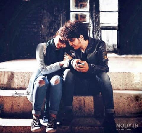 عکس عاشقانه دونفره ایرانی بدون متن برای پروفایل - عکس پروفایل