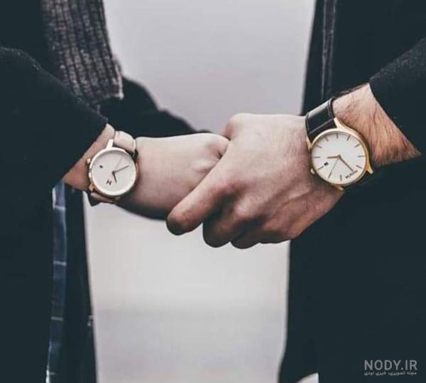 عکس قلب دونفره با دست
