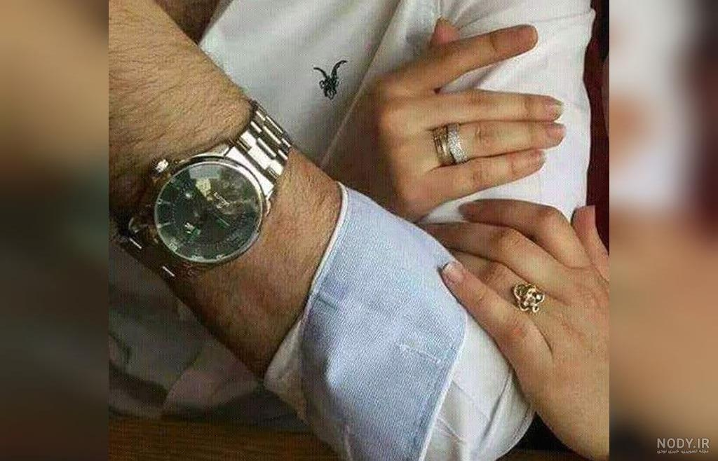 عکس پروفایل دست در دست هم عاشقانه + جملات رمانتیک برای دختر و پسر عاشق