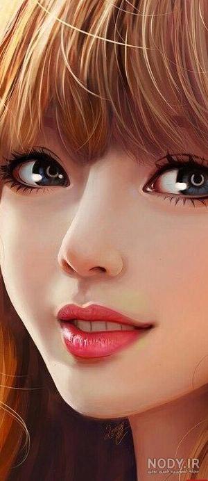 عکس پروفایل کارتونی دخترانه فانتزی و شیک - عکس پروفایل