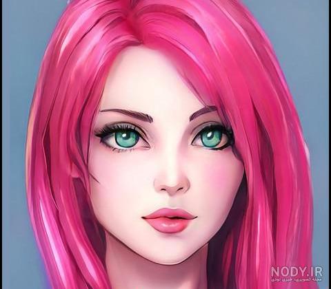 عکس کیوت دخترانه صورتی
