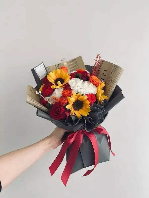 مدل دسته گل عروس ژیپسوفیلا