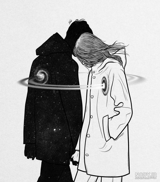 پروفایل عکس عاشقانه دونفره بدون متن - عکس پروفایل
