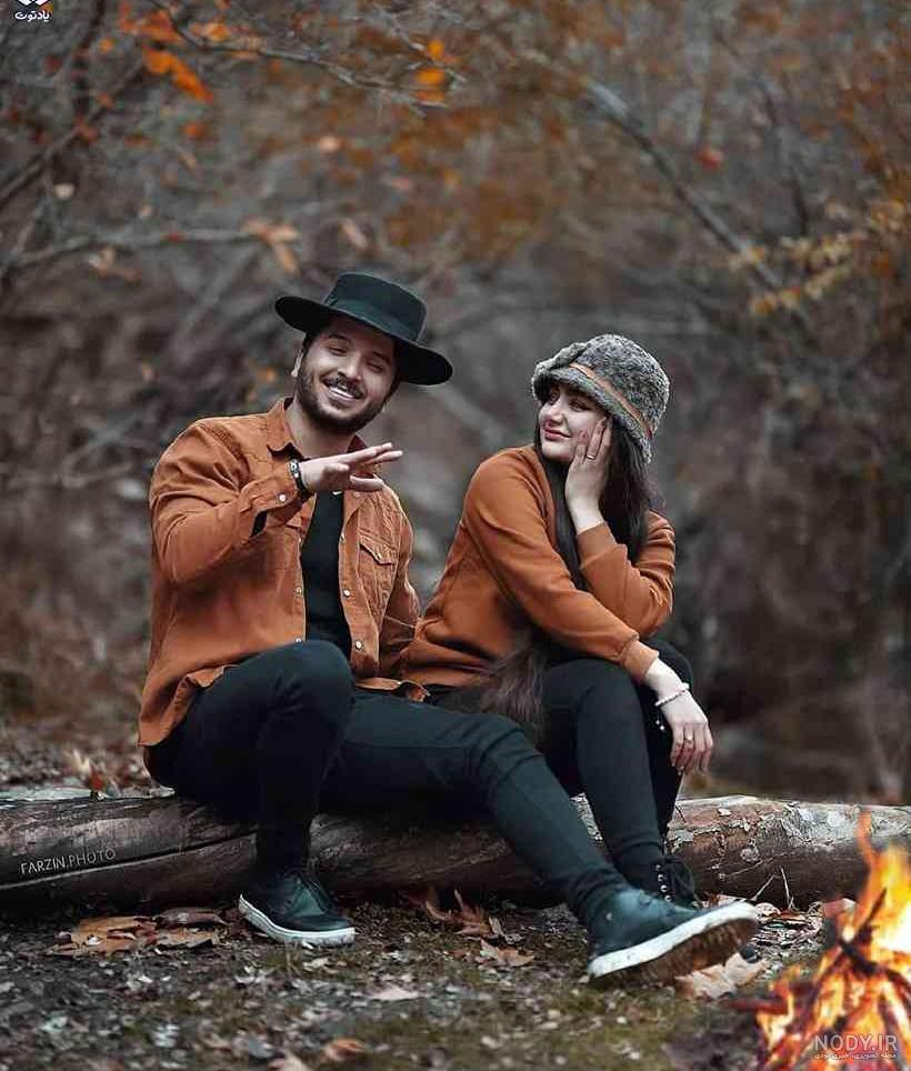 ژست عکس دونفره تو جنگل ژست عکس دونفره تو جنگل