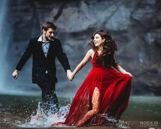 ژست عکس دونفره دوستانه ❤️ [ بهترین تصاویر ]