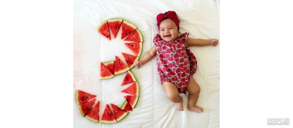 ۴۰ ایده و ژست عکاسی از نوزاد یک ماهه