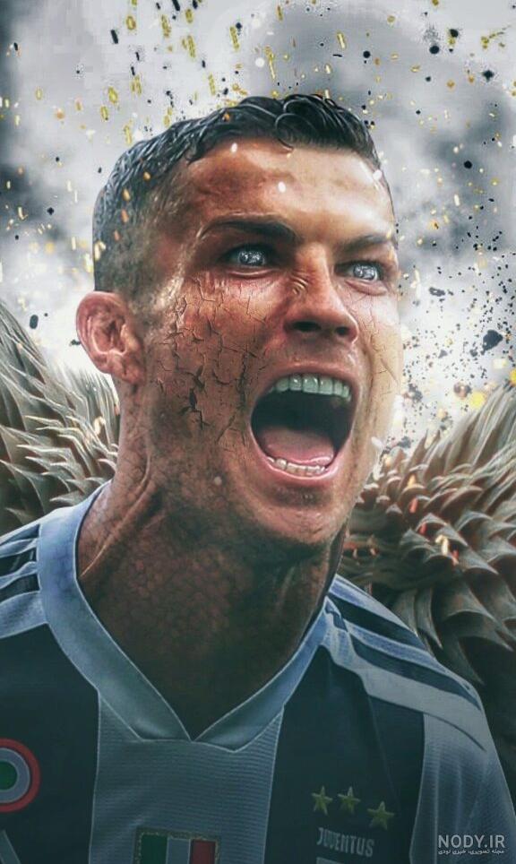 عکس رونالدو برای پروفایل شاد